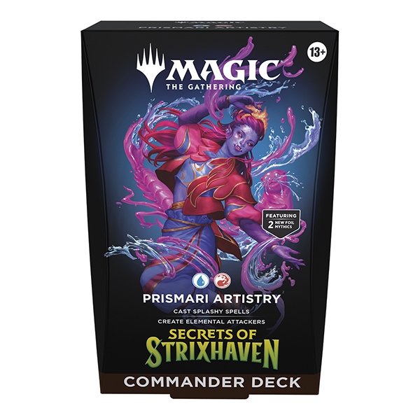 (image for) Secrets of Strixhaven Prismari Artistry Commander Deck